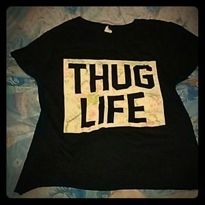 Thug Life t shirt size small